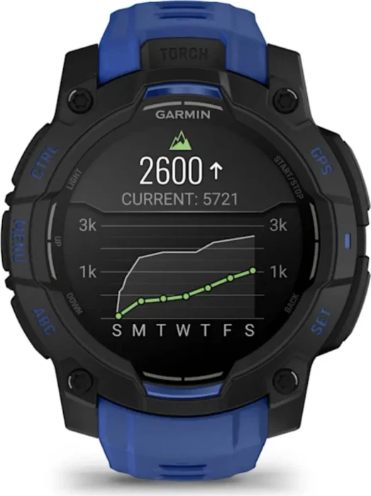 Garmin Instinct 3 45mm AMOLED bolt blue