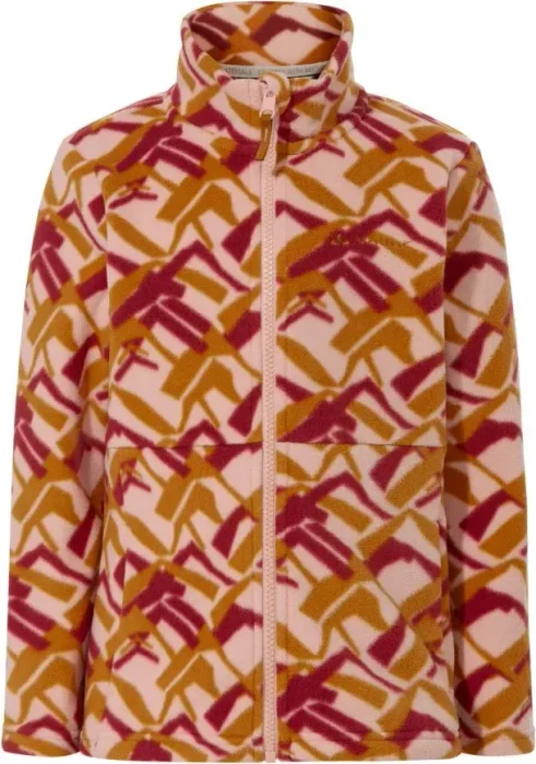 Vaude Pulex AOP Fleece Funktionsjacke soft rose (Junior)