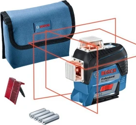 Bosch Professional GLL 3-80 C Akku-/Batterie-Linienlaser solo inkl. Tasche