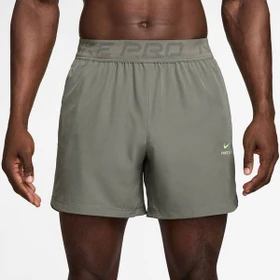 Nike Pro Dri-FIT Hose kurz light army/light liquid lime (Herren)