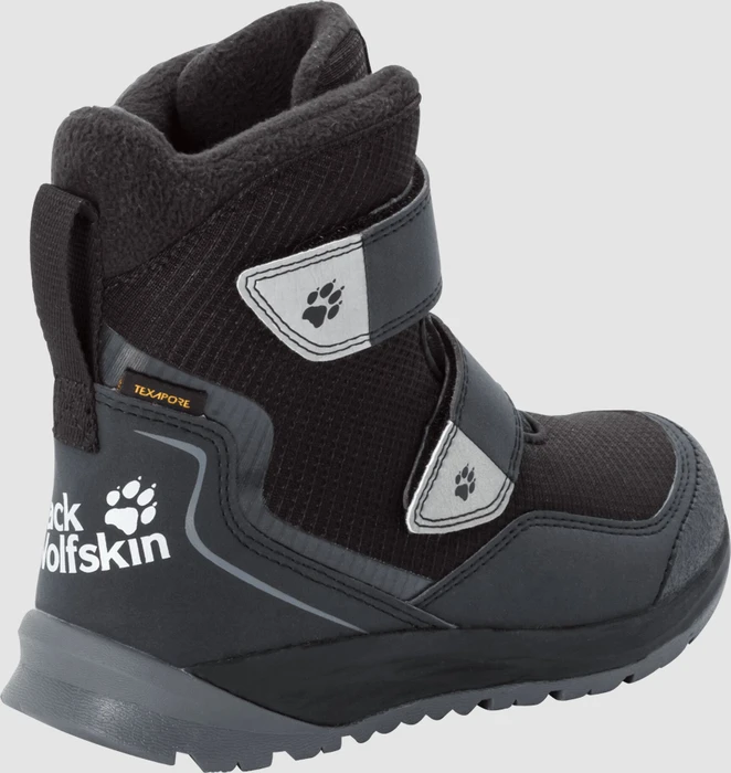 Jack Wolfskin Polar Bear Texapore High VC K schwarz/grau (Junior)