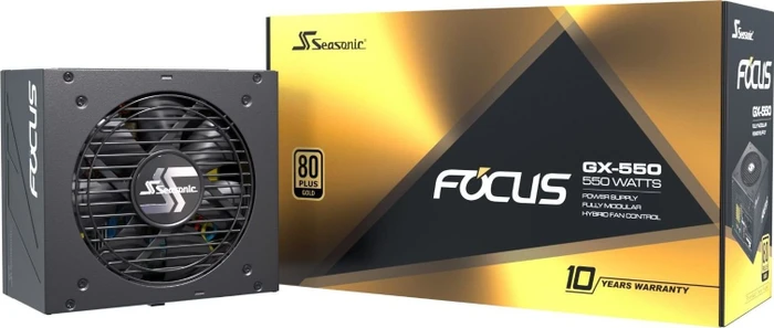 Seasonic Focus GX 550W, ATX 2.4