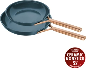 Zwilling Milano Bratpfannen-Set blau, 2-tlg.