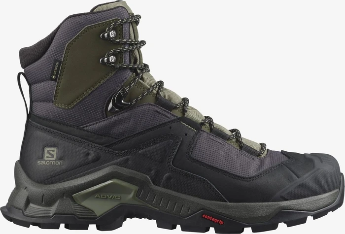 Salomon Quest Element GTX black/deep lichen green/olive night (Herren)