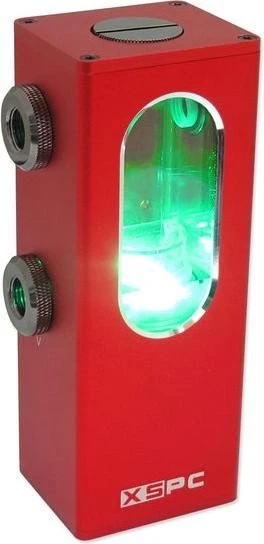 XSPC Ion Reservoir rot LED weiß, mit Pumpe