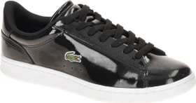 Lacoste Carnaby Lackleder schwarz/weiß (Damen)