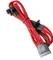 BitFenix Alchemy SATA-Stromadapter 4-Pin [IDE] auf 4x 15-Pin [SATA] 20cm, sleeved rot Vorschaubild
