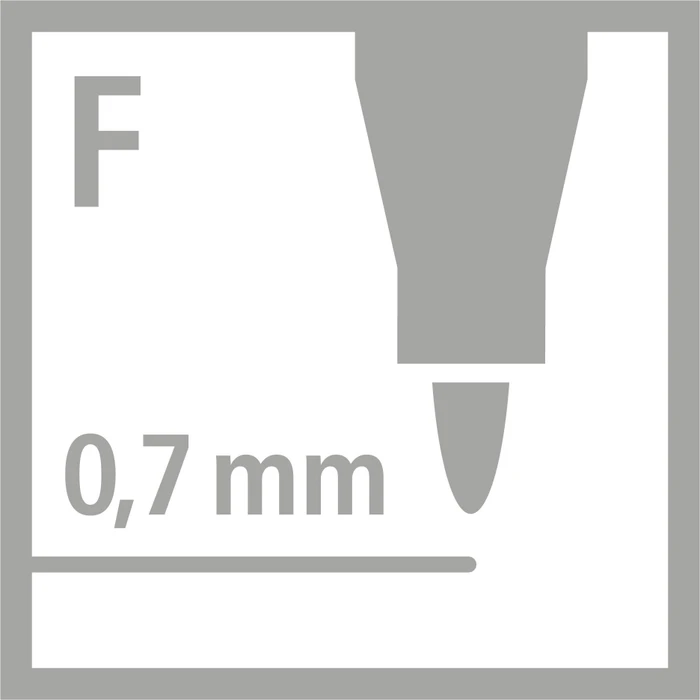 STABILO OHPen universal wasserlöslich F blau