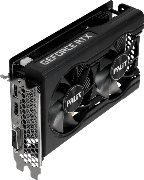 Palit GeForce RTX 3050 Dual / Dual V1 (GA107), 8GB GDDR6, DVI, HDMI, DP