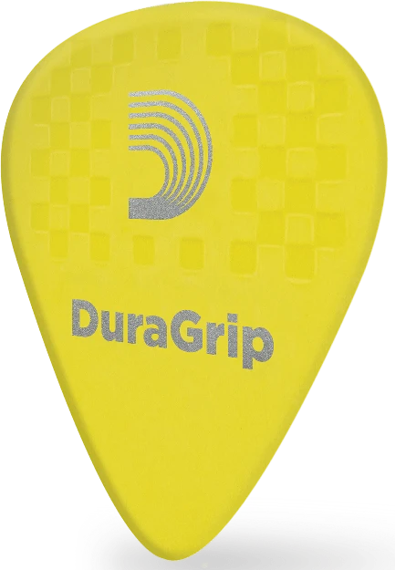D'Addario Duralin Duragrip Pick, Light/Medium Gauge (.70mm), 10-Pack