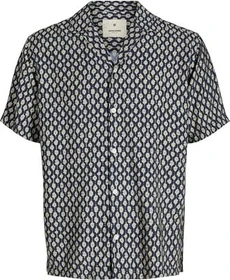 Jack & Jones Relaxed Fit Hemd kurzarm blue nights (Herren)