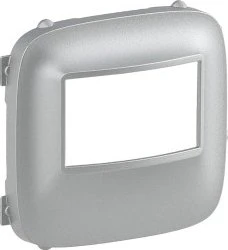 Legrand Valena Allure Abdeckung Bewegungsmelder Standard, aluminium