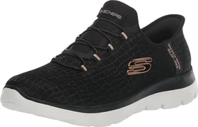 Skechers Slip-Ins Summits Classy Night schwarz/rosegold (Damen)