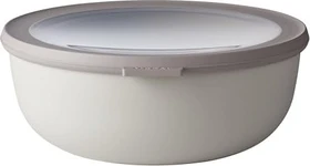 Mepal Multischüssel Cirqula rund Aufbewahrungsbehälter 2.25l nordic white
