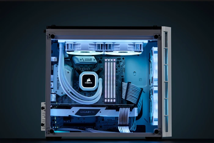 Corsair LL Series LL120 RGB, weiß, 120mm