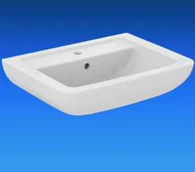 Ideal Standard Eurovit Plus Waschtisch, mit Hahnloch, mit Überlauf, weiß