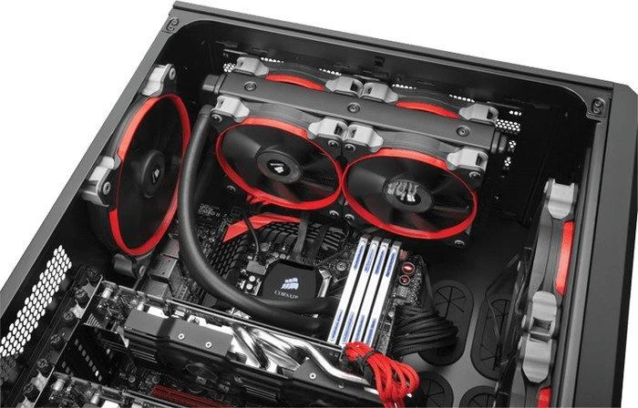 Corsair Carbide Series Air 540, schwarz, Acrylfenster