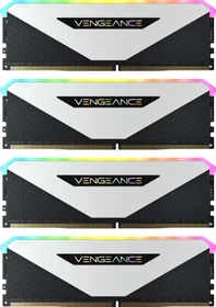 Corsair Vengeance RGB RT White UDIMM 64GB Kit, DDR4-3200, CL16-20-20-38