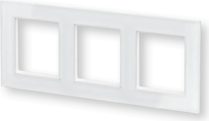 eQ-3 Homematic HmIP-GF3 Glasrahmen 3-fach, weiß