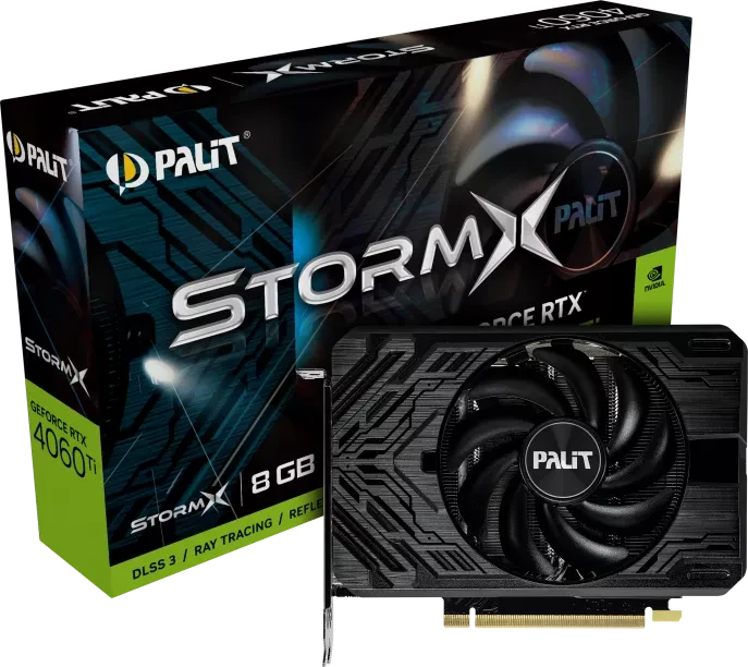 Palit GeForce RTX 4060 Ti StormX, 8GB GDDR6, HDMI, 3x DP