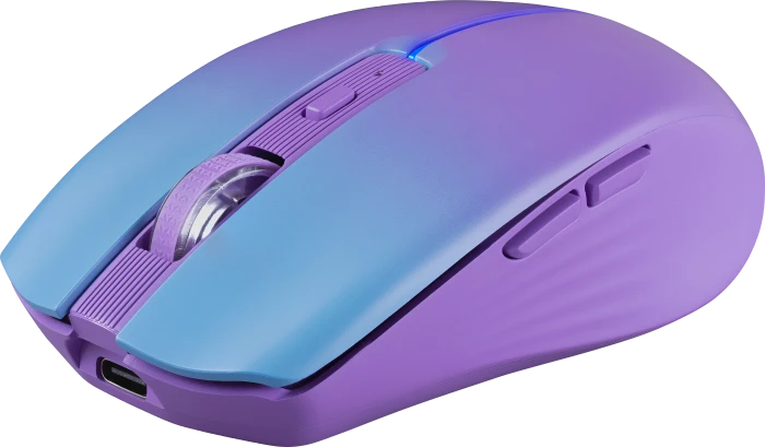 Defender Mystery MM-301 Wireless Optical Mouse violett, USB/Bluetooth