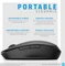 HP Dual Mode Mouse 300 schwarz, USB/Bluetooth Vorschaubild