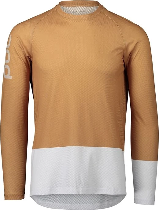 POC MTB Pure LS Trikot langarm aragonite brown/hydrogen white (Herren)