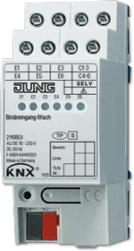 Jung KNX Binäreingang 6-fach, 2TE REG (2116 REG)