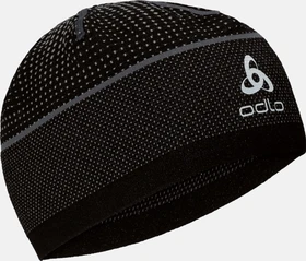 Odlo Velocity Ceramiwarm Mütze black/odlo steel grey