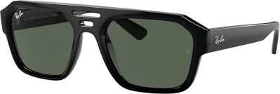 Ray-Ban RB4397 Corrigan Bio-Based 54mm polished black/dark green