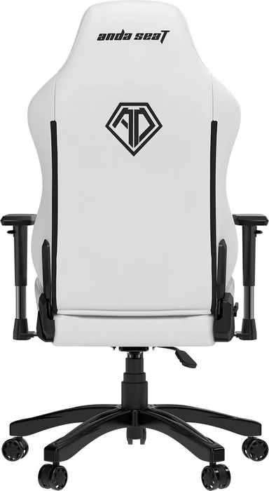 Anda Seat Phantom 3 L Gamingstuhl, Cloudy White, Kunstleder weiß/Logo schwarz