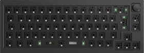 Keychron Q2 QMK Custom Knob Version, 65% Layout, Barebone Tastatur, Carbon Black, ISO