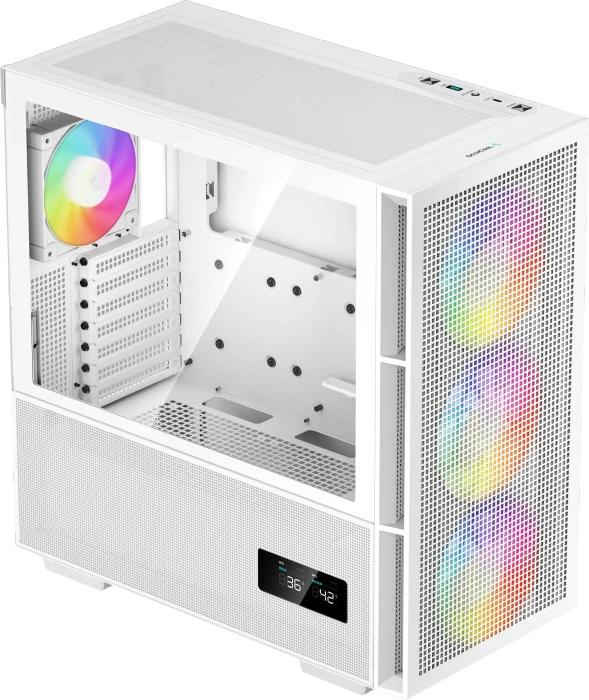 DeepCool CH560 Digital WH, weiß, Glasfenster