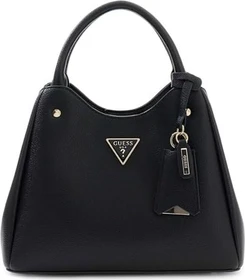 Guess Meridian Logo Handtasche schwarz