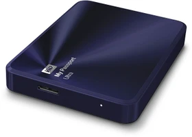 Western Digital WD My Passport Ultra Metal blau/schwarz, 4TB, USB 3.0 Micro-B