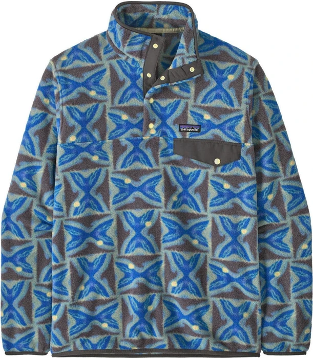 Patagonia Lightweight Synchilla Snap-T Pullover deep freeze: forge grey (Herren)