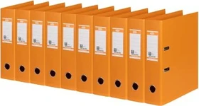 Elba Strong Line Ordner 2-Ring, 80mm, A4, orange, 10er-Pack