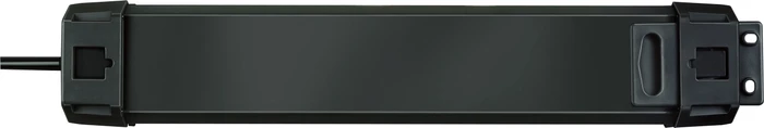 Brennenstuhl Premium-Line, 6-fach, 3m, schwarz