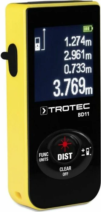 Trotec BD11 Akku-Laser-Entfernungsmesser inkl. Akku 0.2