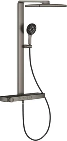 Grohe Spa Rainshower Aqua Pure eckig 8.7l hard graphite gebürstet