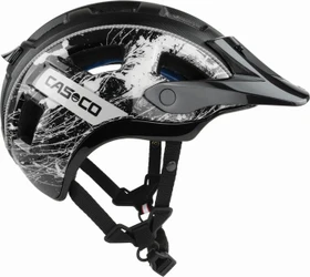 Casco MTBE 2 Helm splatter silber