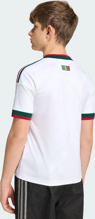 adidas FIFA WM 2026 Mexiko Auswärtstrikot kurzarm weiß (Junior)