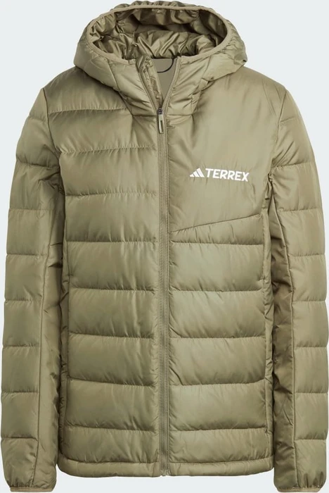 adidas Terrex Multi Light Hooded Daunen Jacke olive strata (Damen)