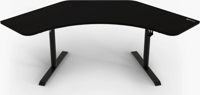 Arozzi Arena Angelo Gaming Eckschreibtisch 225x71cm Pure Black