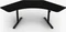 Arozzi Arena Angelo Gaming Eckschreibtisch 225x71cm Pure Black Vorschaubild