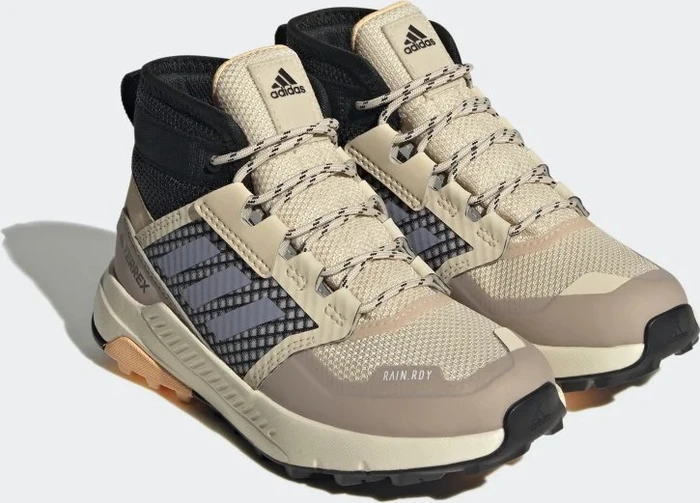 adidas Terrex Trailmaker Mid Rain.RDY sand strata/silver violet/acid orange (Junior)