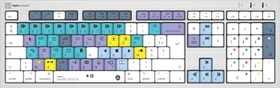 LogicKeyboard ALBA DaVinci Resolve Slim Line Mac, USB, FR