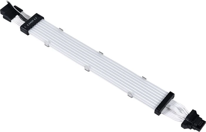 Lian Li Strimer Plus V2 12VHPWR, 16-Pin PCIe Verlängerungskabel, RGB beleuchtet, 8 LED-Bahnen, 32cm