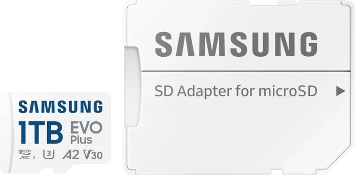 Samsung EVO Plus 2024 R160 1TB Kit, UHS-I U3, A2, Class 10