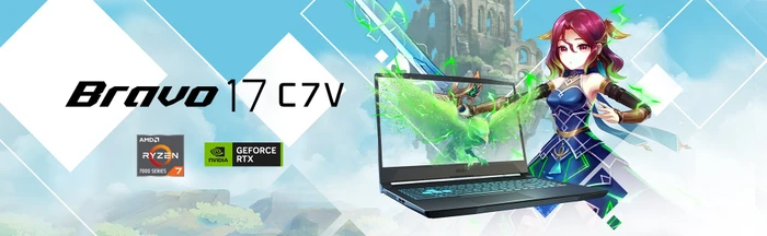 MSI Bravo 17 C7UDX-053, Ryzen 5 7535HS, 16GB RAM, 512GB SSD, GeForce RTX 3050, DE